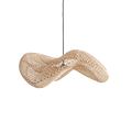 Suspension Wave en rotin - Élégance Naturelle pour Votre Intérieur