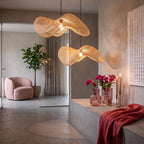 Suspension Wave en rotin - Élégance Naturelle pour Votre Intérieur