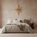 Saturn rattan pendant light - Ø 65 x 63 cm