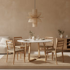 Saturn rattan pendant light - Ø 65 x 63 cm