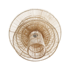 Suspension Saturn en rotin - Ø 65 x 63 cm