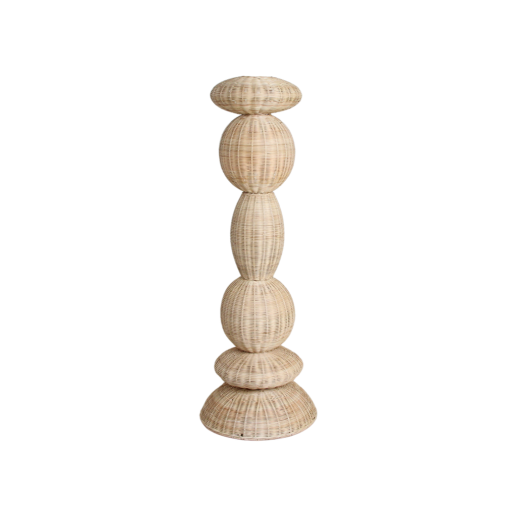 Tao Rattan Floor Lamp - 140 cm