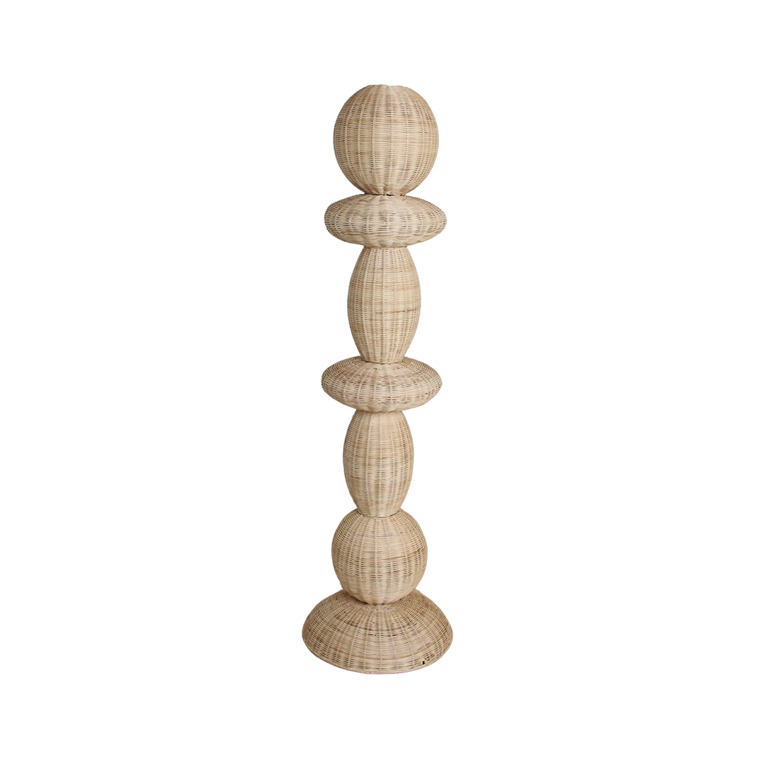 Lampadaire en rotin Tao - 175 cm
