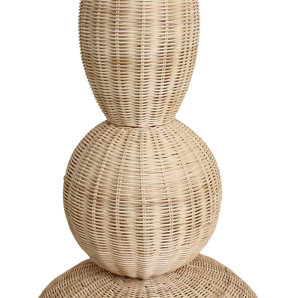 Tao rattan floor lamp - 175 cm