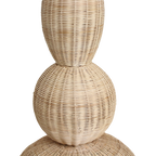 Tao rattan floor lamp - 175 cm