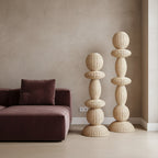 Tao rattan floor lamp - 175 cm