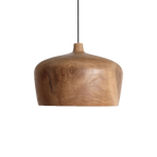 Sirocco Teak Dome Pendant Light - Ø 30 x 20 cm