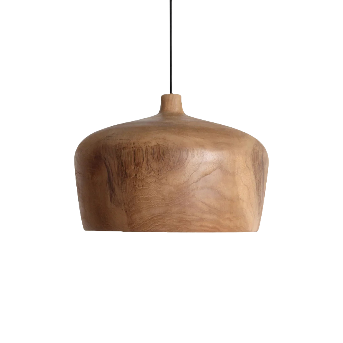 Sirocco suspension en teck Dome - Ø 30 x 20 cm