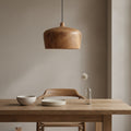 Sirocco Teak Dome Pendant Light - Ø 30 x 20 cm