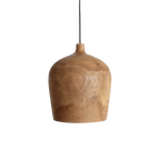 Sirocco Bottle Teak Pendant Light - Ø 25 x 28 cm