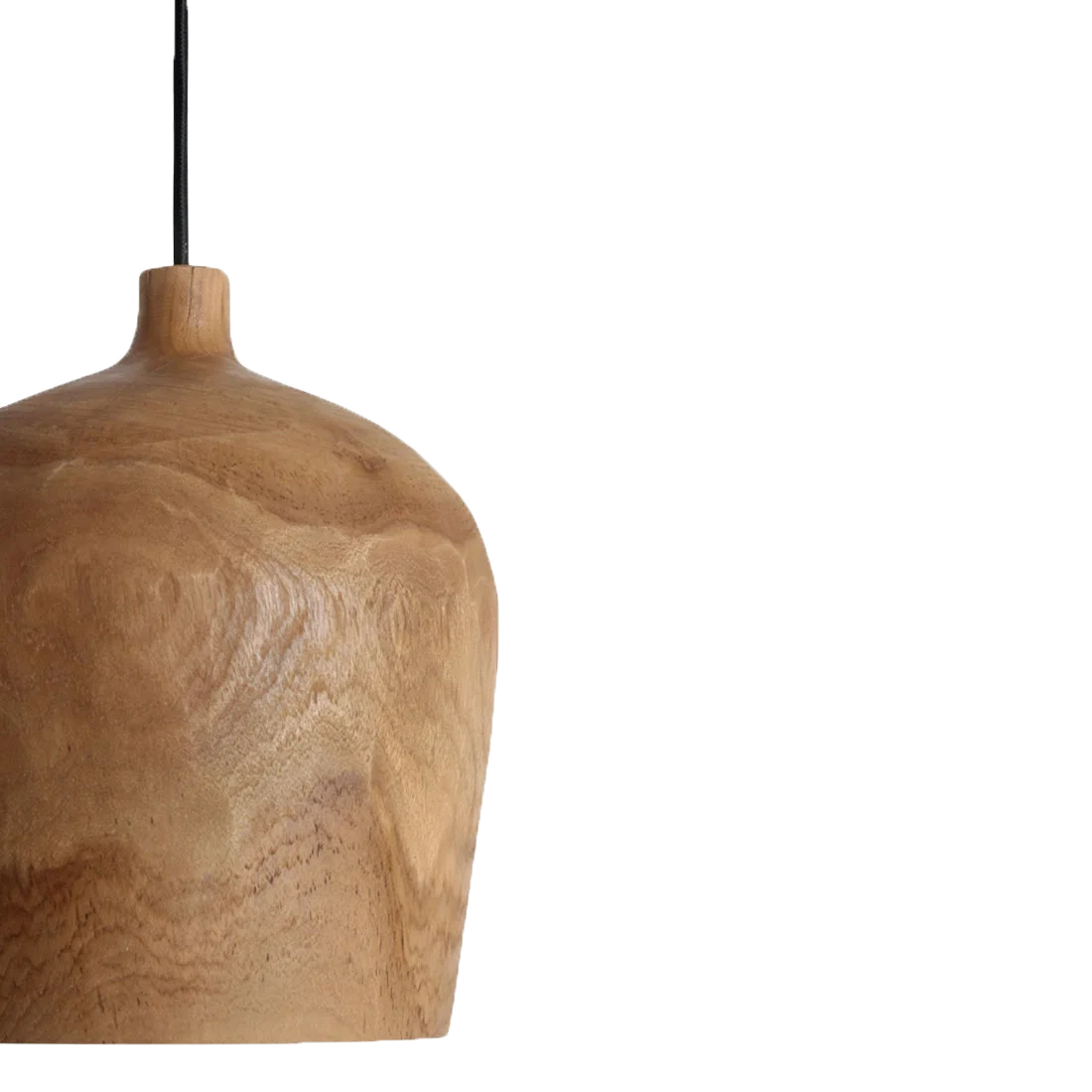 Sirocco suspension en teck Bottle - Ø 25 x 28 cm
