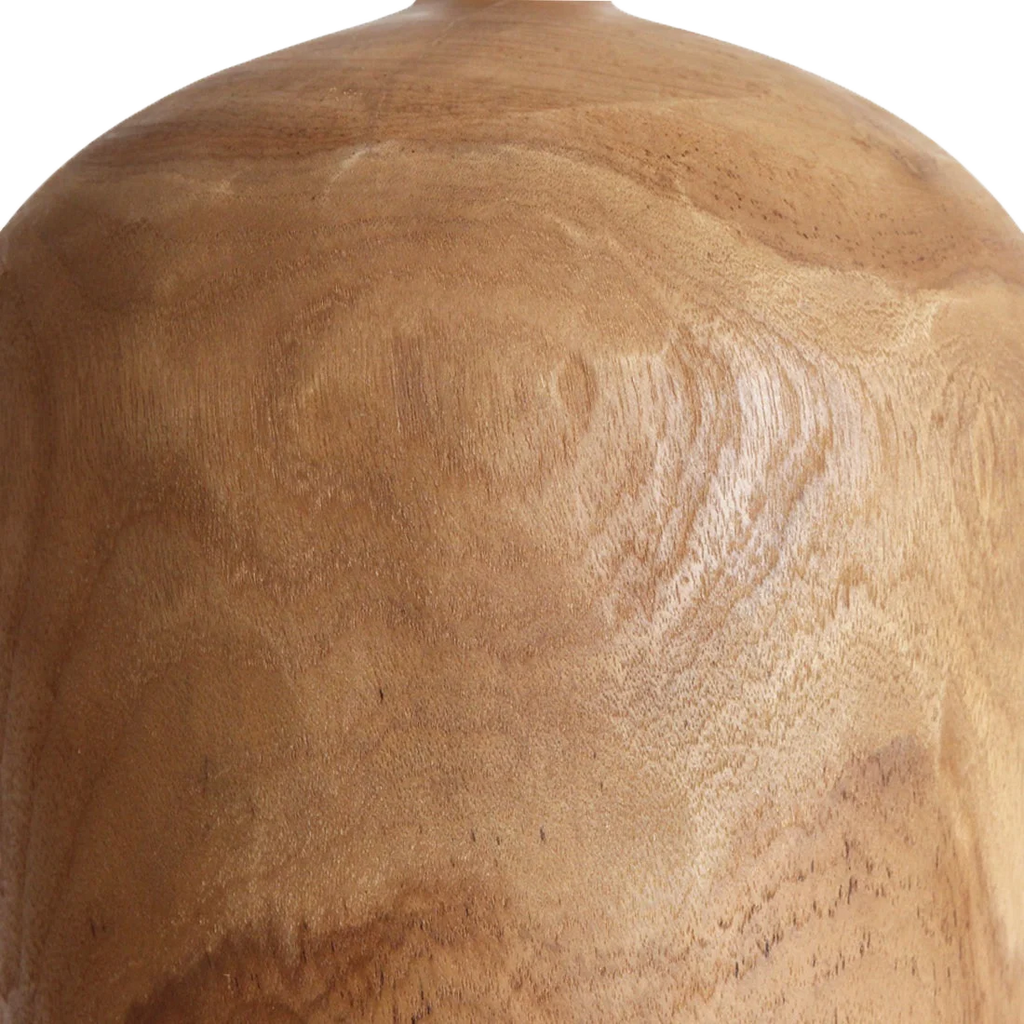 Sirocco Bottle Teak Pendant Light - Ø 25 x 28 cm