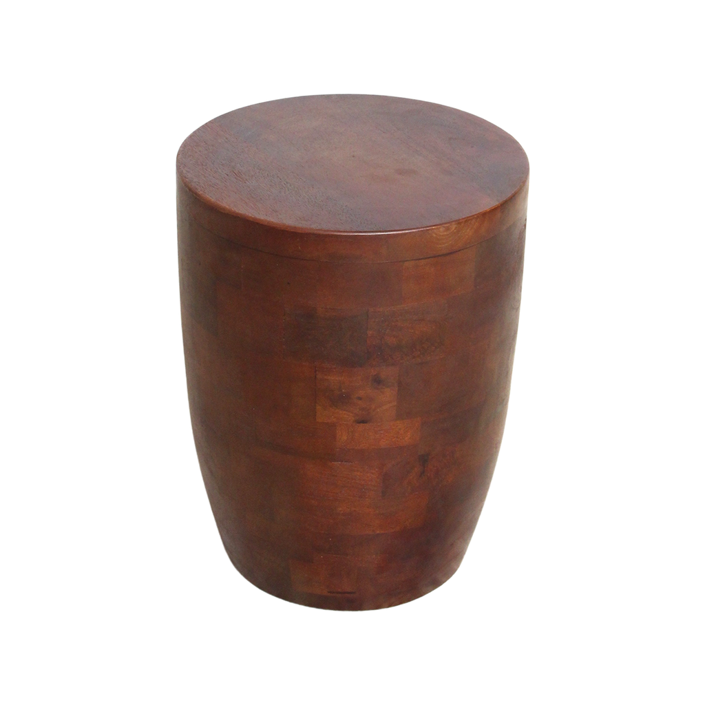 Pacific Tuvalu Mango Wood Stool/Side Table