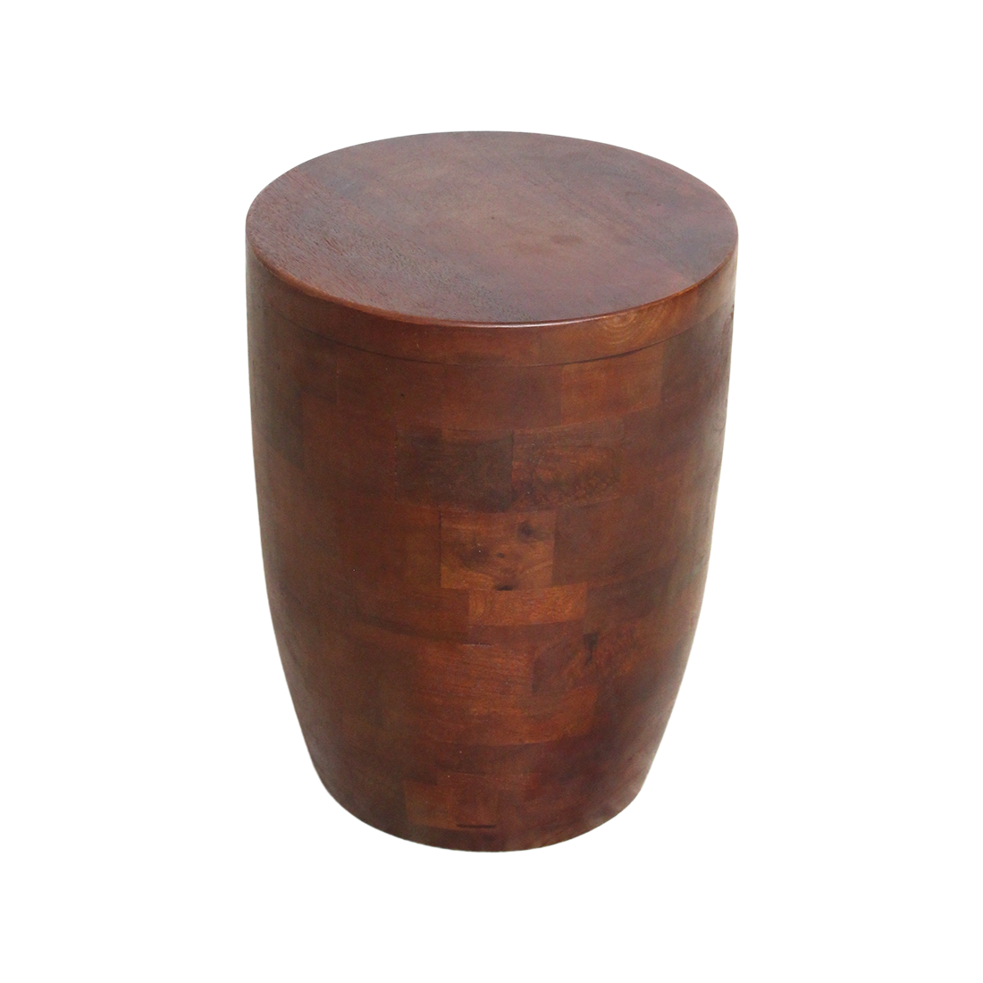 Pacific tabouret/table d'appoint en bois de manguier Tuvalu