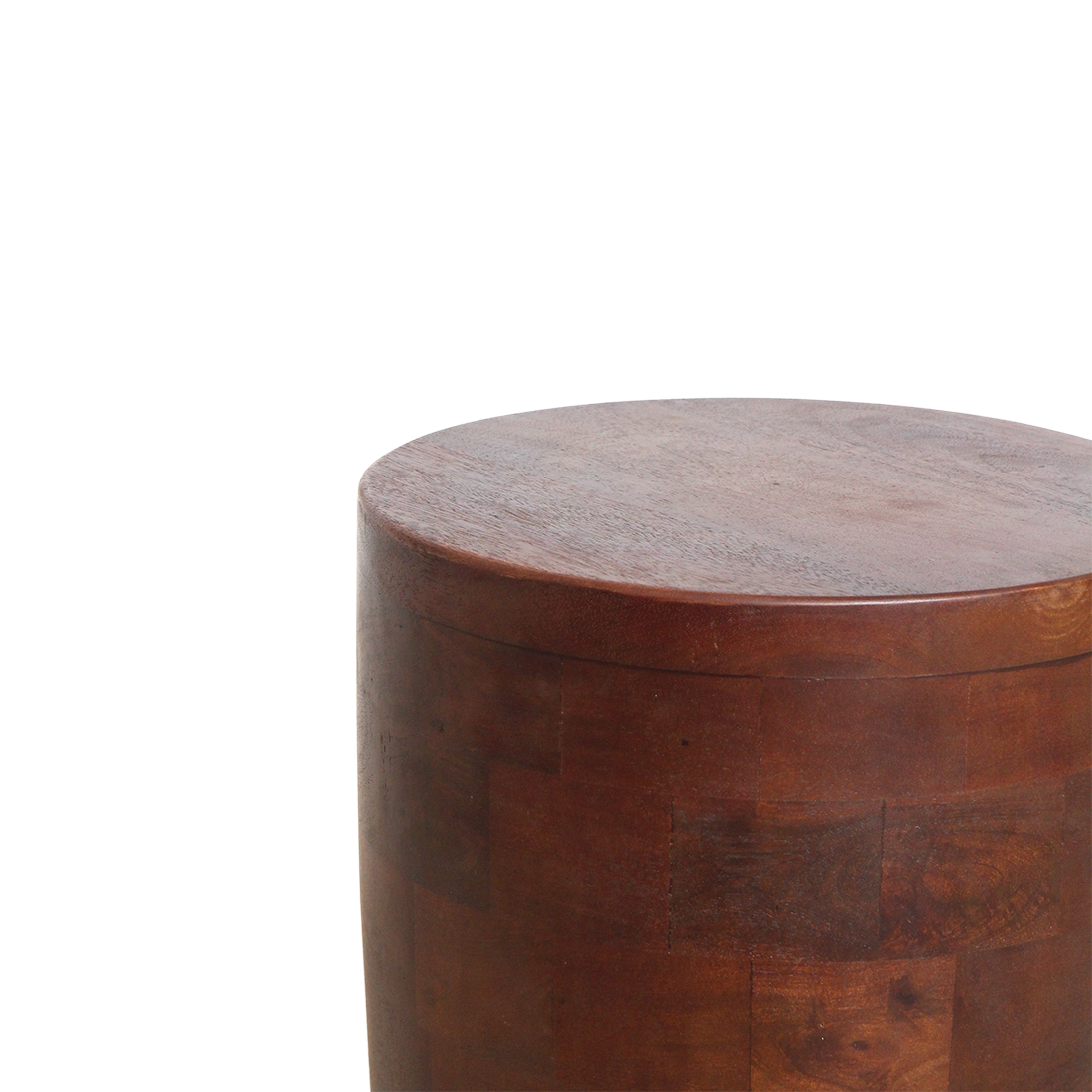 Pacific tabouret/table d'appoint en bois de manguier Tuvalu