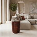 Pacific Tuvalu Mango Wood Stool/Side Table