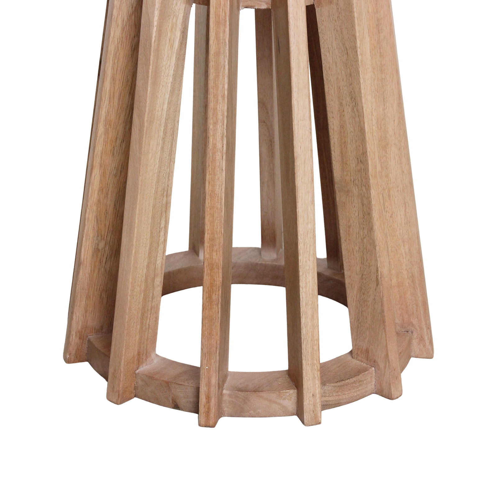 Table d'appoint en marbre Sarawak - blanche