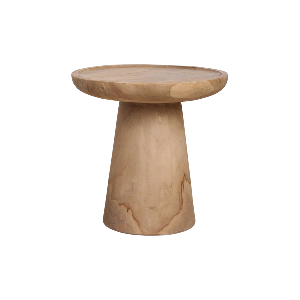 Nero Ray teak side table - natural teak