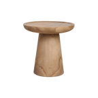 Nero Ray teak side table - natural teak