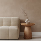Nero Ray teak side table - natural teak