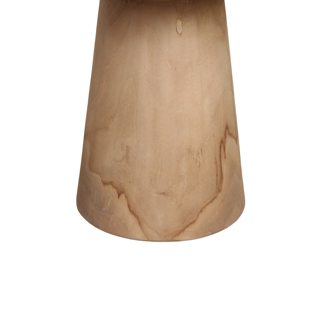 Nero Ray teak side table - natural teak