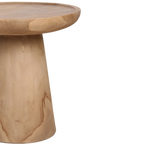 Nero Ray teak side table - natural teak