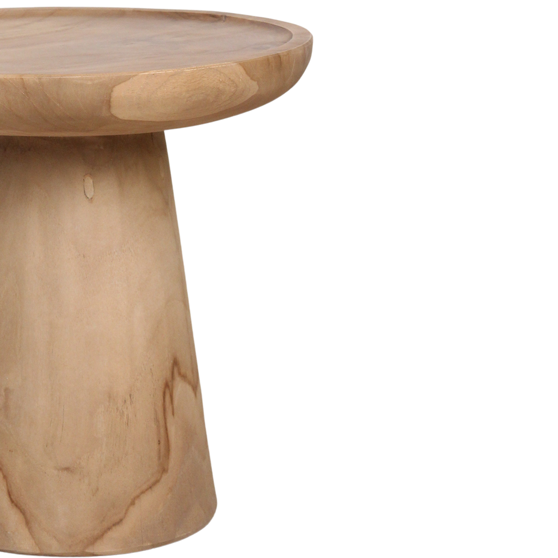 Nero Ray teak side table - natural teak