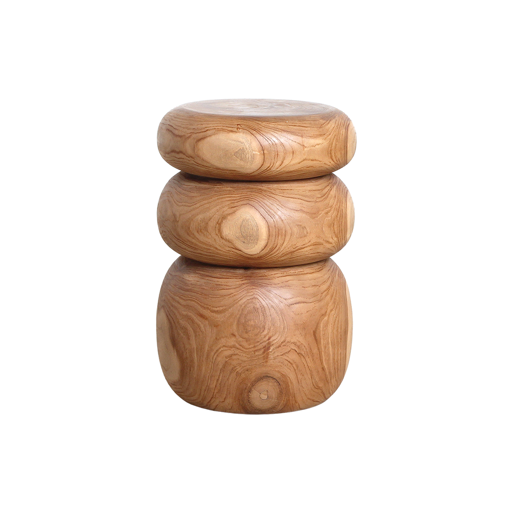 Tao Teak Side Table/Stool - 30x30x45 cm