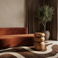 Tao Teak Side Table/Stool - 30x30x45 cm