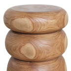 Tao Teak Side Table/Stool - 30x30x45 cm