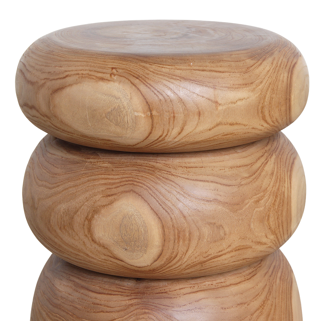 Tao table d'appoint/tabouret en teck - 30x30x45 cm