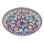 Assiette Creuse En Céramique Tunisienne Peinte À La Main #13
