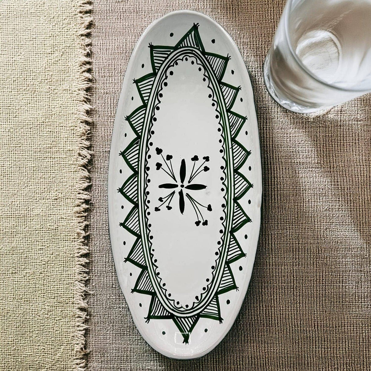 Plat Décoratif En Céramique Tunisienne Artisanale #20