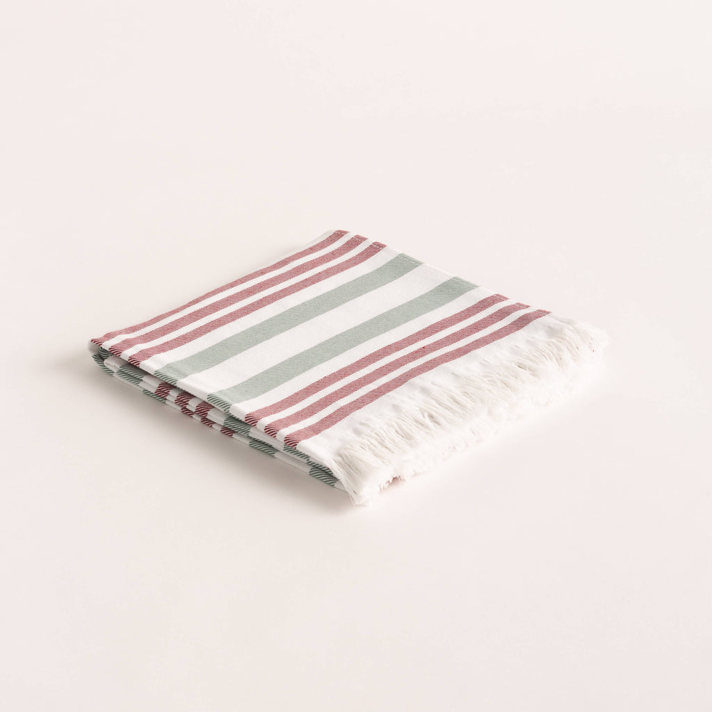 TRIA Lightweight Cotton Beach Sarong with Fringes