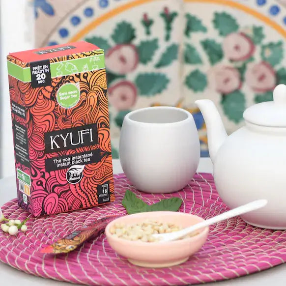 Instant unsweetened black tea