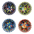 Ensemble de Petites Coupelles en Céramique Tunisienne Décorée Diamètre 8 cm