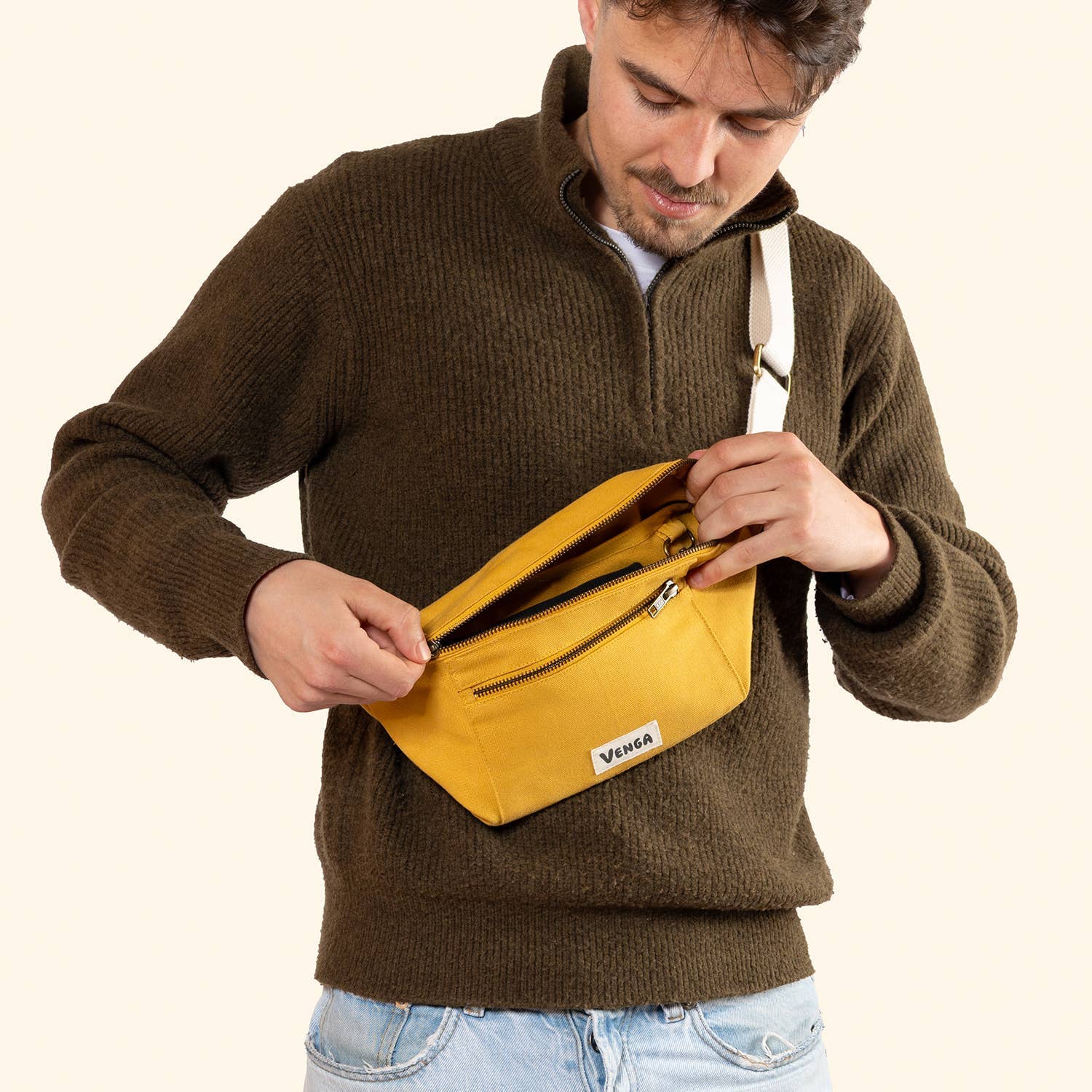 Sac Banane en coton bio