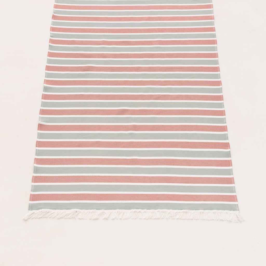 Lightweight cotton beach sarong with MARVE fringes