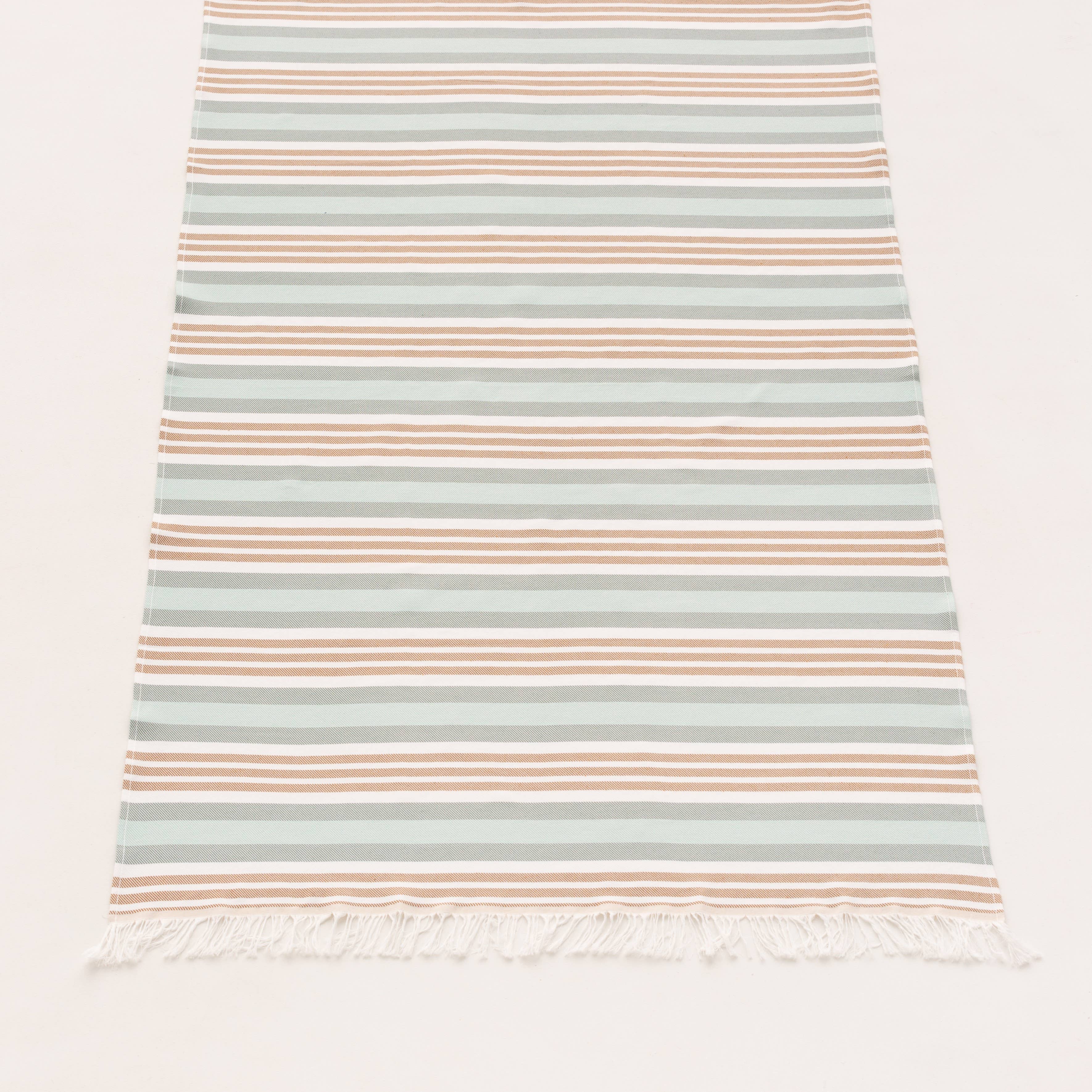 TRIA Lightweight Cotton Beach Sarong with Fringes