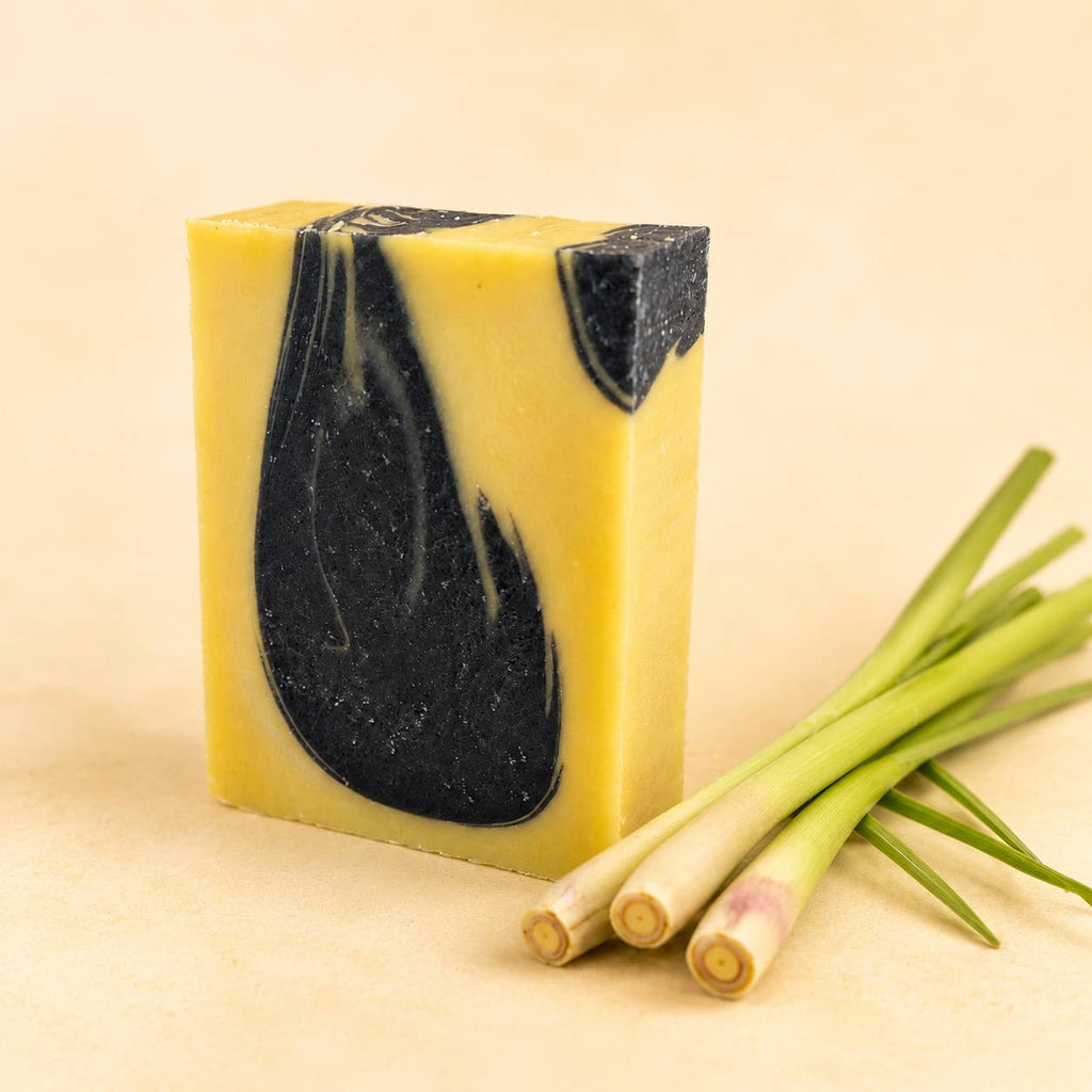 Savon solide à la citronnelle 100 g Savonnerie de la Buèges