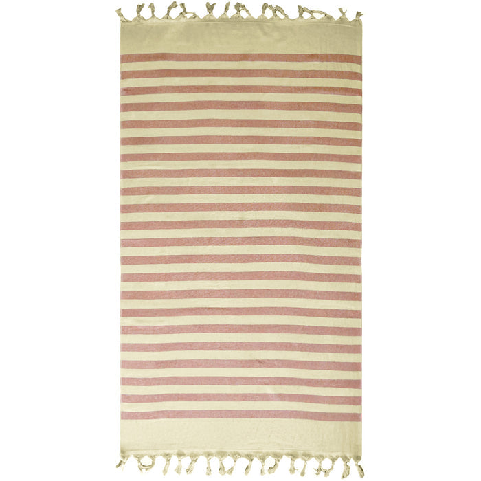 Double-sided fouta with terry lining 90x160 340g/m² - Fidji