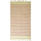 Double-sided fouta with terry lining 90x160 340g/m² - Fidji