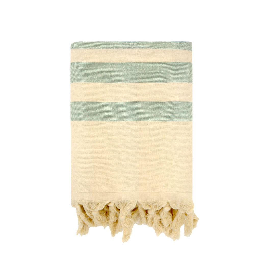 Double-sided fouta with terry lining 90x160 340g/m² - Fidji