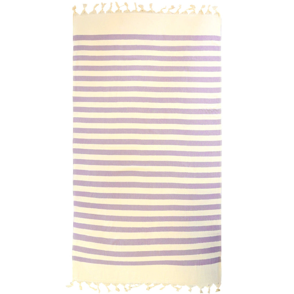 Double-sided fouta with terry lining 90x160 340g/m² - Fidji