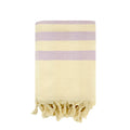 Double-sided fouta with terry lining 90x160 340g/m² - Fidji