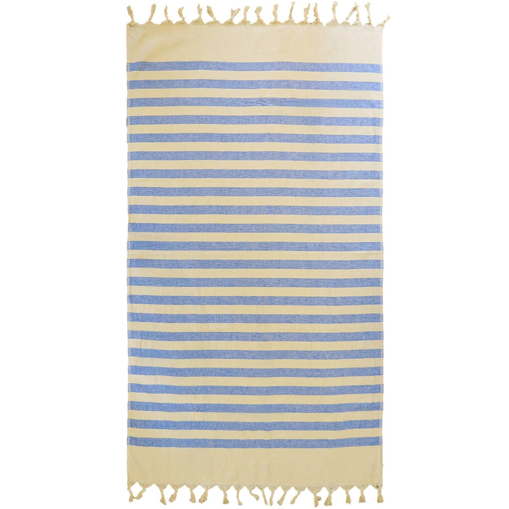 Double-sided fouta with terry lining 90x160 340g/m² - Fidji