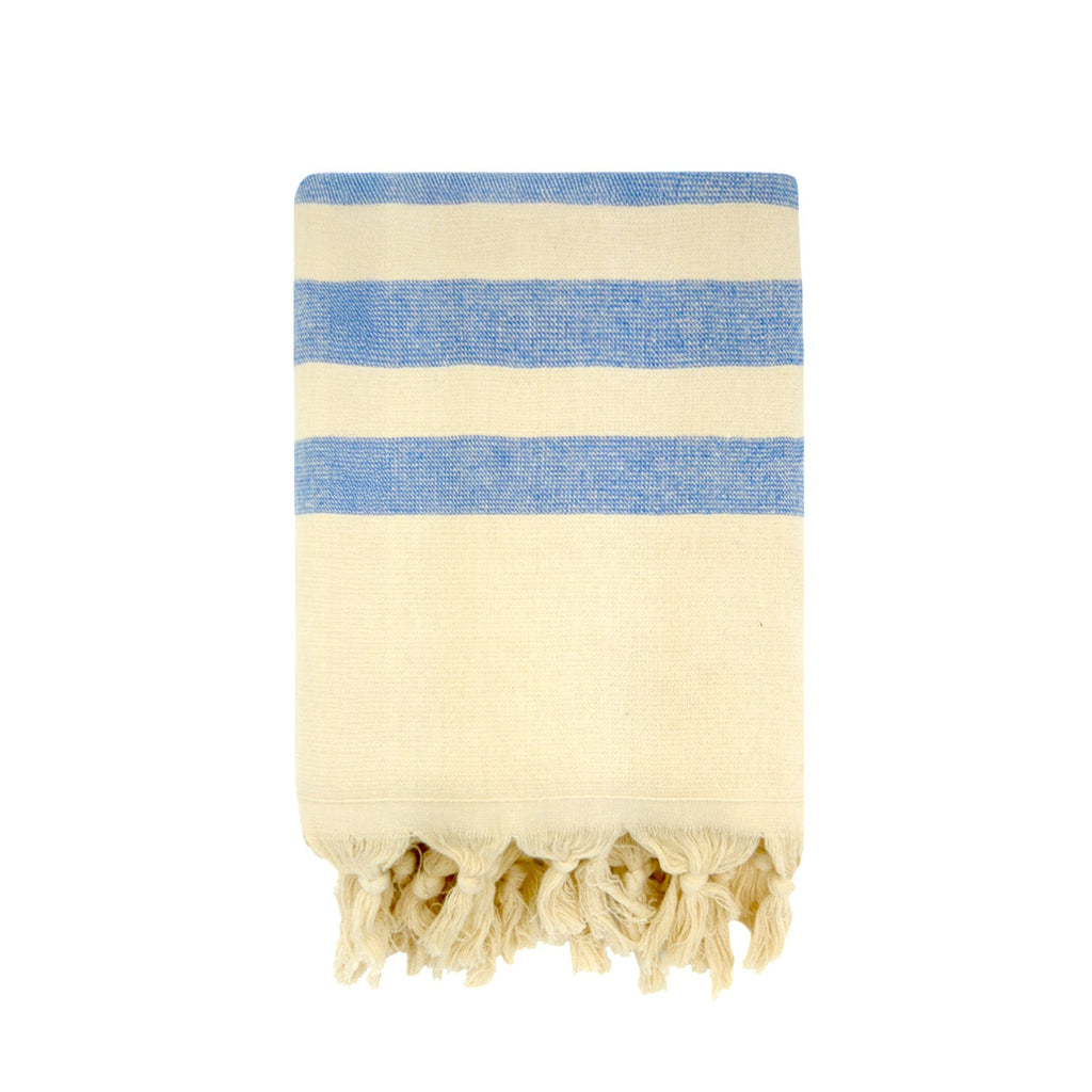 Double-sided fouta with terry lining 90x160 340g/m² - Fidji