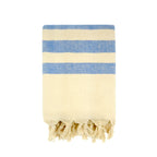 Double-sided fouta with terry lining 90x160 340g/m² - Fidji