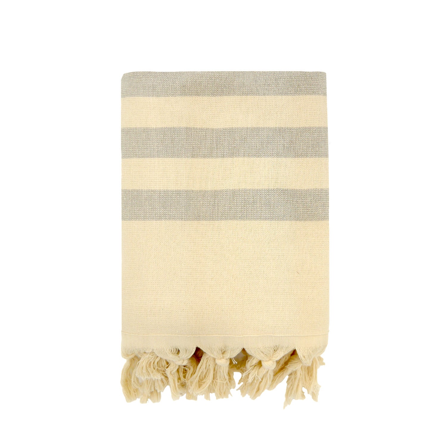 Double-sided fouta with terry lining 90x160 340g/m² - Fidji
