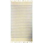 Double-sided fouta with terry lining 90x160 340g/m² - Fidji